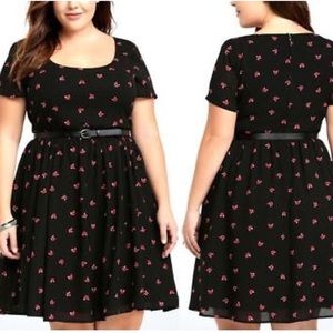 Torrid Black Fox Dress